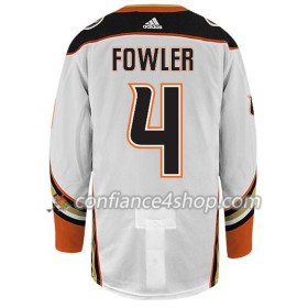 Adidas Maillot de Hockey Anaheim Ducks CAM FOWLER 4 Blanc Authentic - Homme